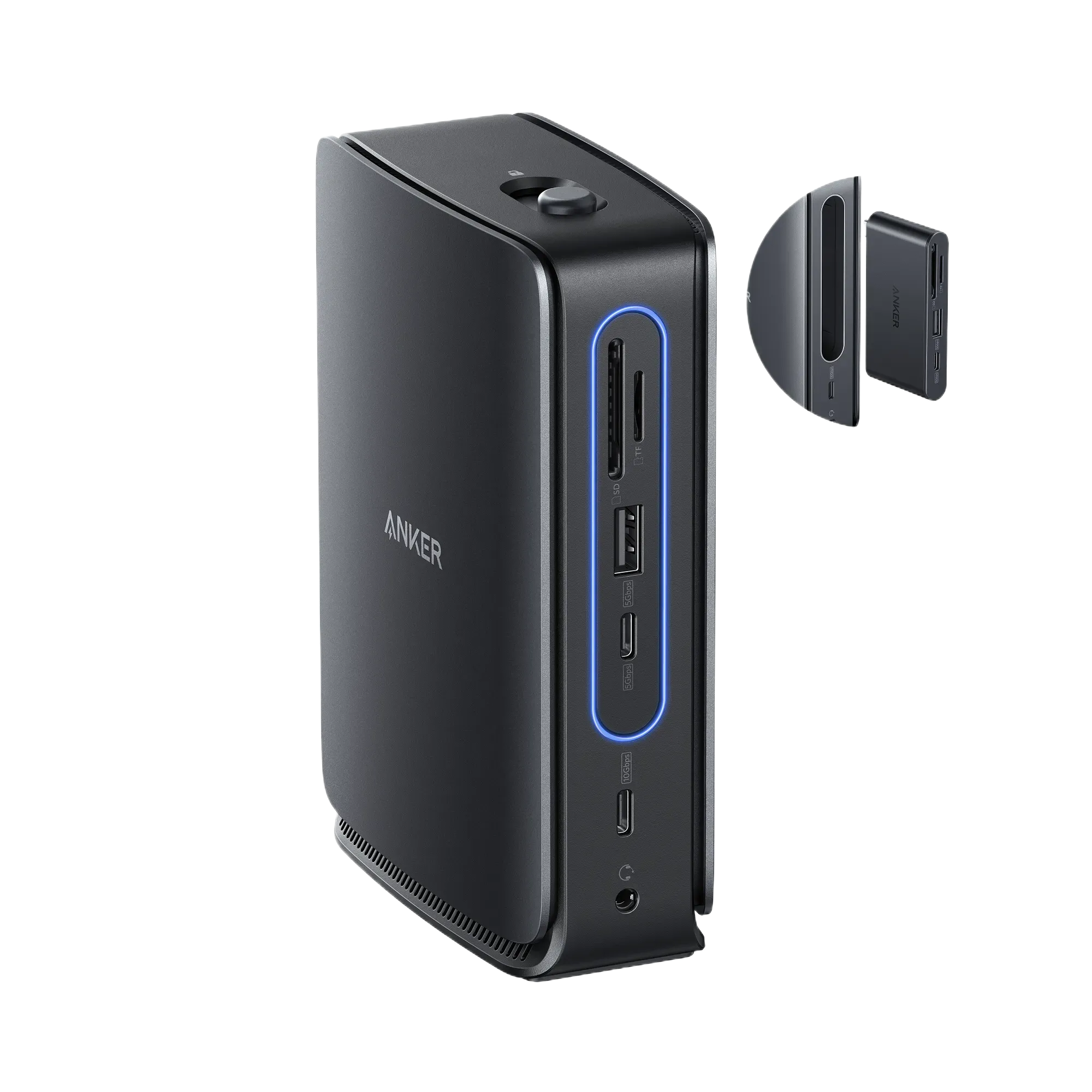 Anker 13-in-1 Nano Docking Station ports and connections