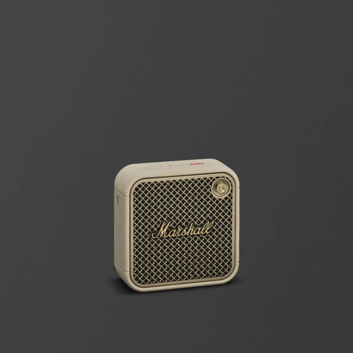 Marshall Willen II portable Bluetooth speaker in cream colorway